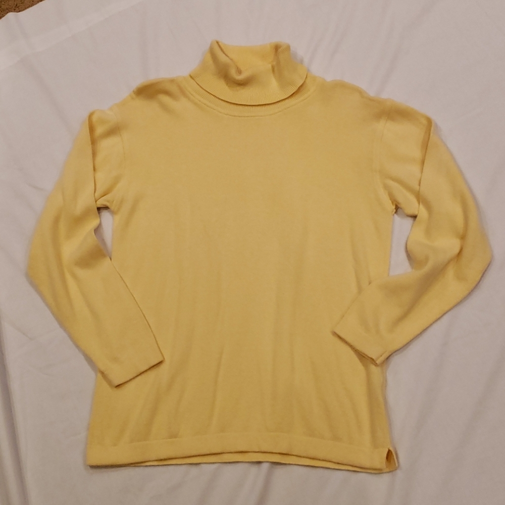 Ballinger Gold - Yellow Turtleneck Sweater size:S